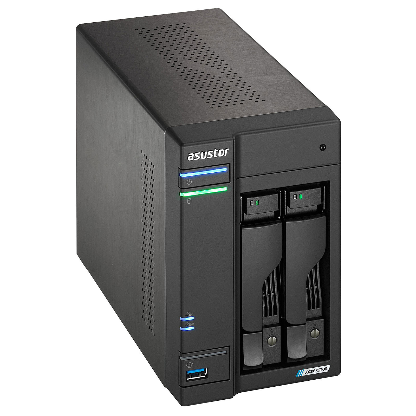 Matériels informatique ASUSTOR Lockerstor 2 Gen2 AS6702T infinytech Réunion 02