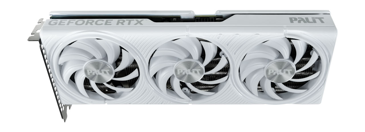 Palit GeForce RTX 5070 White OC infinytech Réunion 03