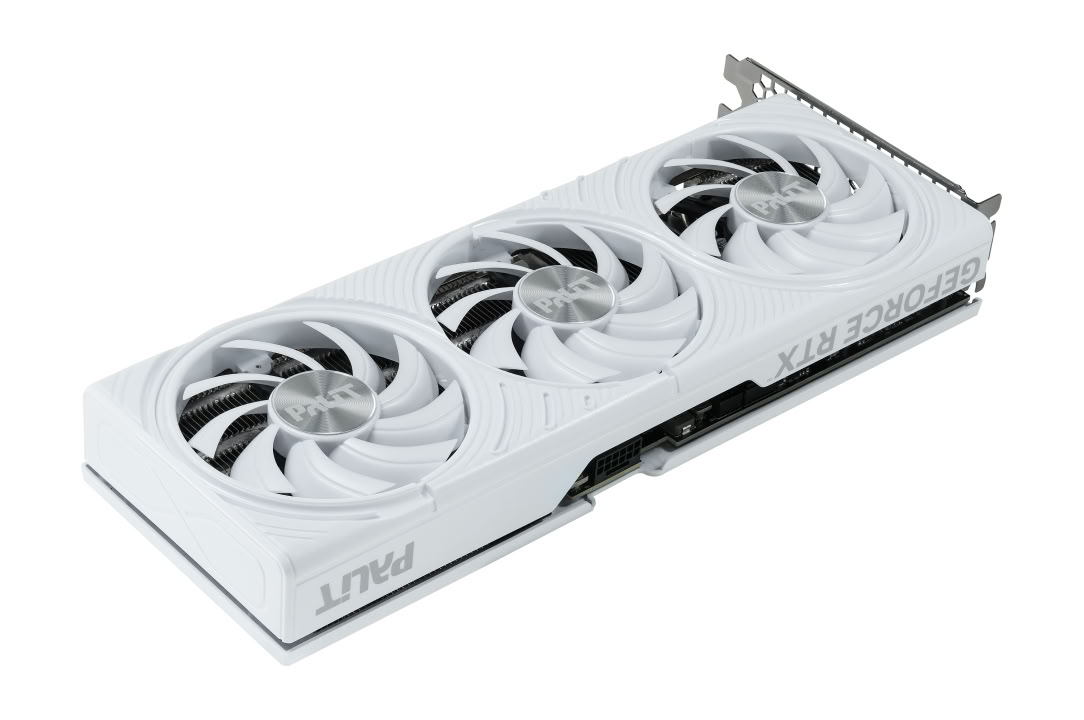 Palit GeForce RTX 5070 White OC infinytech Réunion 05