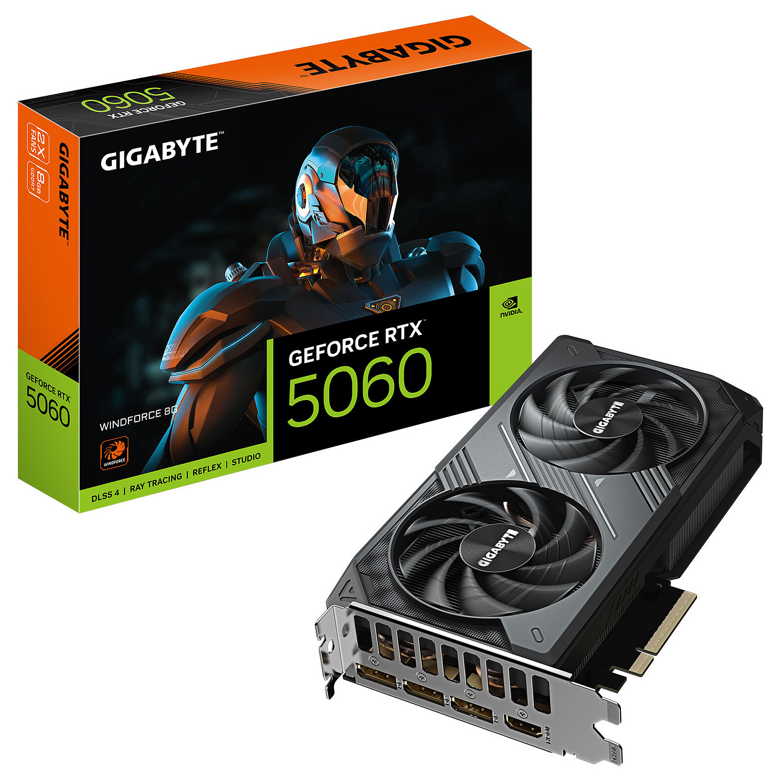Gigabyte GeForce RTX 5060 Windforce infinytech Réunion 01