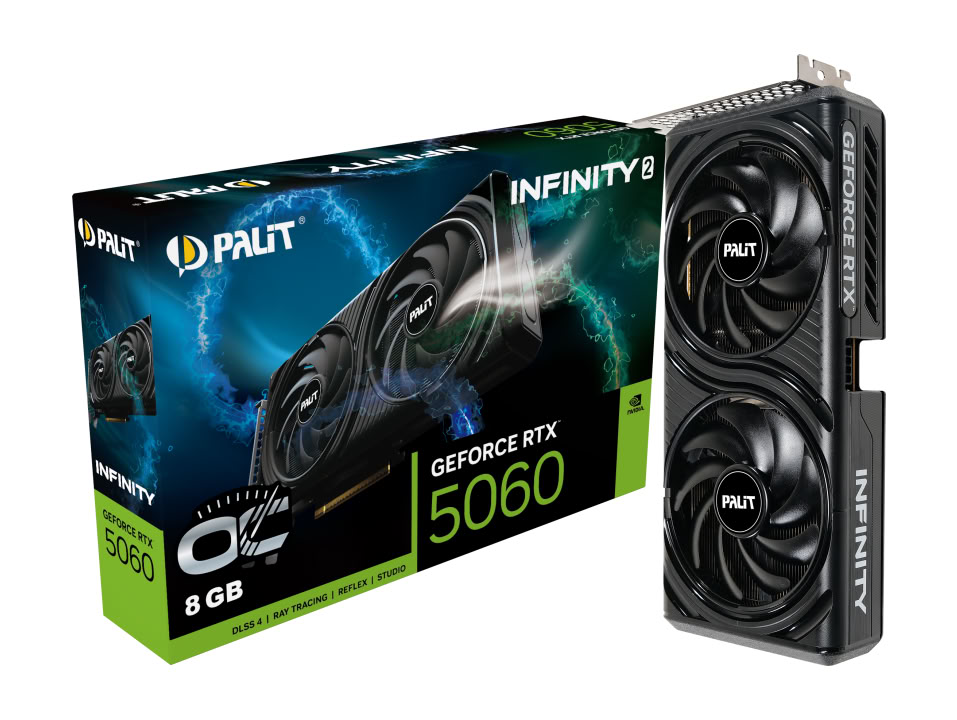 Palit GeForce RTX 5060 Infinity 2 OC infinytech Réunion 01