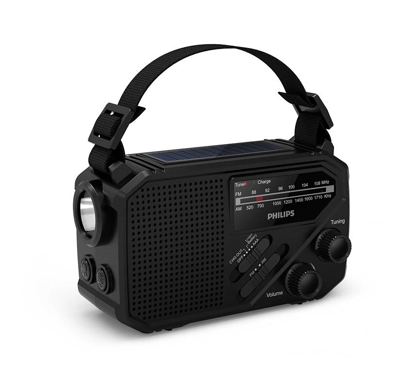 Radio portable avec lampe torche Philips Infinytech reunion, - Copie
