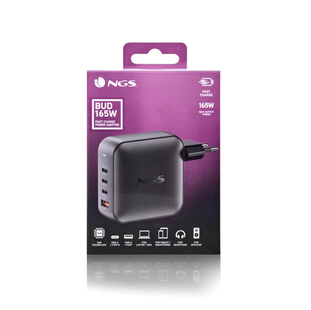 Matériels informatique NGS Bud 165W 4 ports USB infinytech Réunion 03