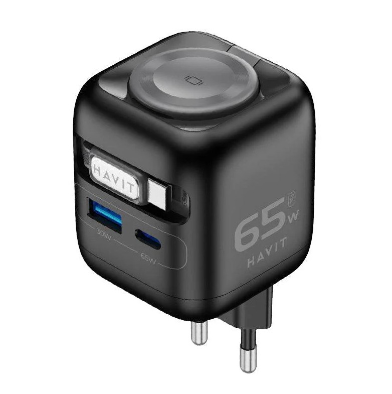 Matériels informatique HAVIT UC252 65W GaN infinytech Réunion 05
