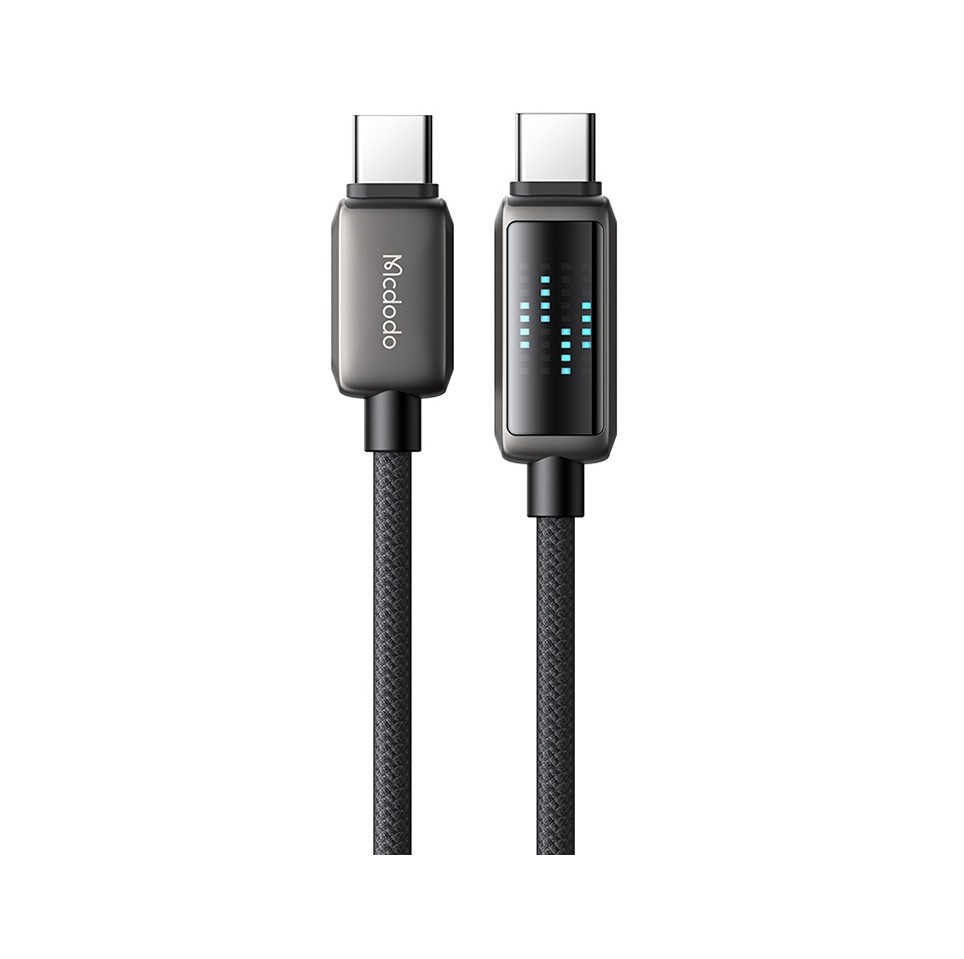 Mcdodo USB-C Mâle Mâle 1,2m 100W Noir infinytech Réunion 01