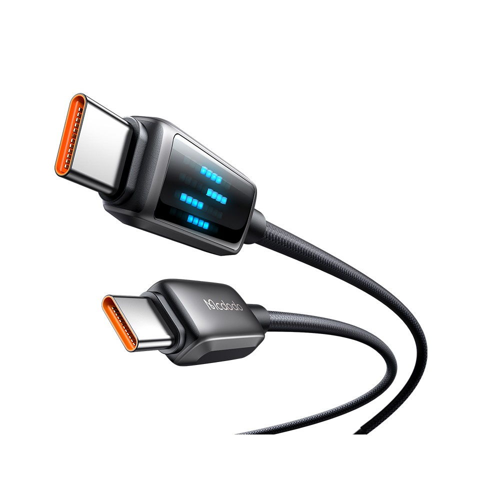 Mcdodo USB-C Mâle Mâle 1,2m 100W Noir infinytech Réunion 03