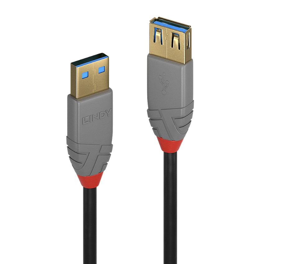 Matériels informatique LINDY 36762 Rallonge USB-A 3.2 5GBits 2m infinytech Réunion 01