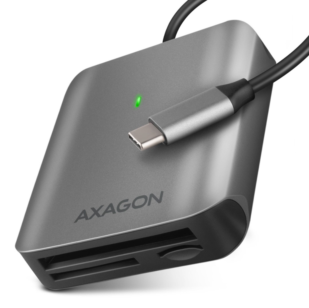 Matériels informatique AXAGON CRE-S3C lecteur de cartes USB-C infinytech Réunion 01