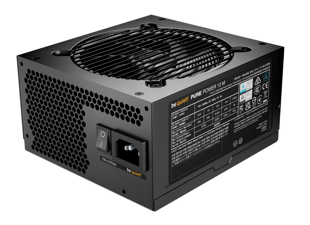 Matériels informatique BE QUIET Pure Power 13M 550W Noir infinytech Réunion 03
