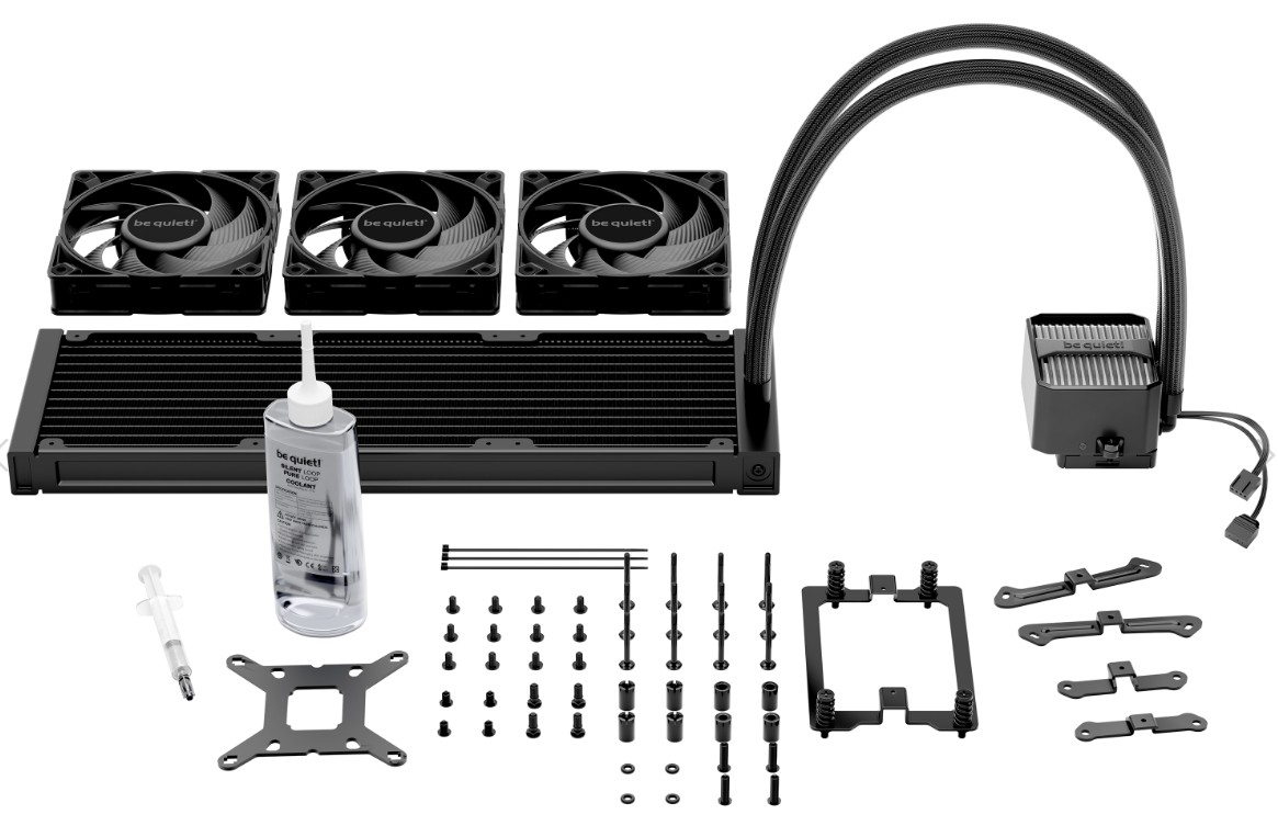 Matériels informatique BE QUIET SILENT LOOP 3 360mm RGB Noir infinytech Réunion 03