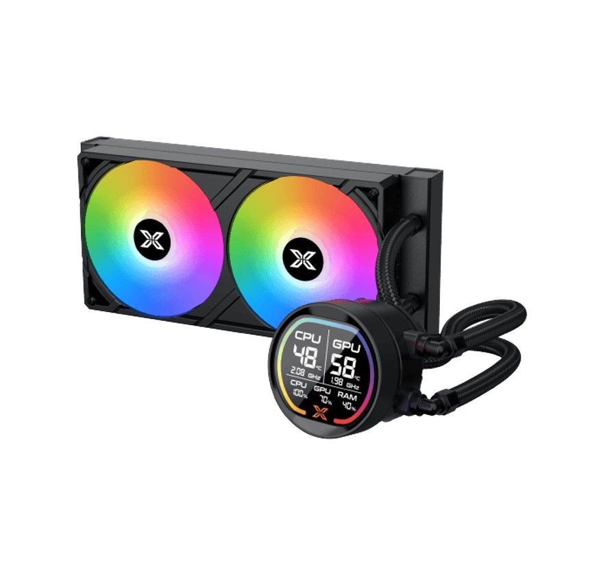 Matériels informatique XIGMATEK Liquid Killer Pro Digital RGB 240mm Noir infinytech Réunion 02
