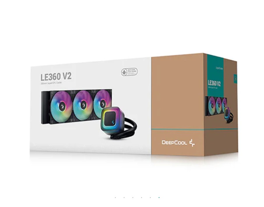 DeepCool LE V2 RGB 360mm Noir infinytech Réunion 05