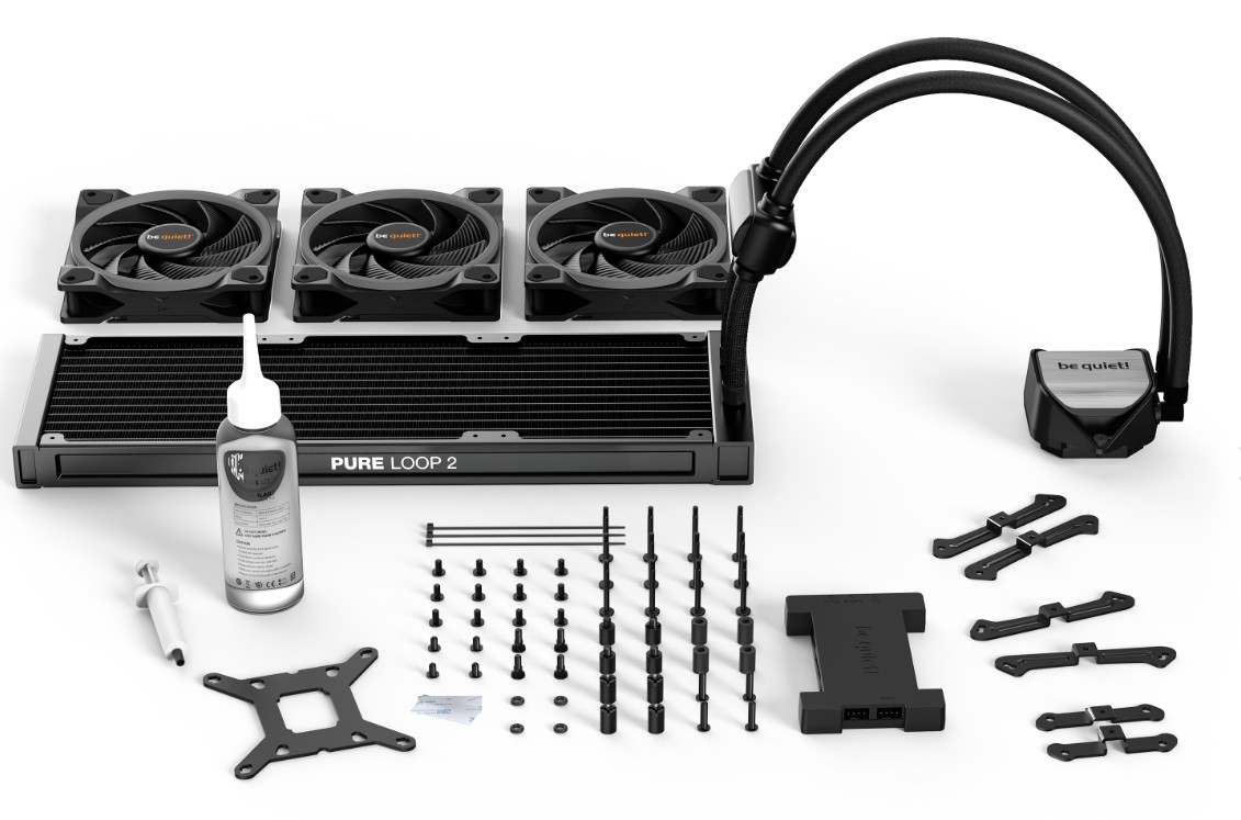 Matériels informatique BE QUIET Pure Loop 2 FX RGB 360mm Noir infinytech Réunion 03