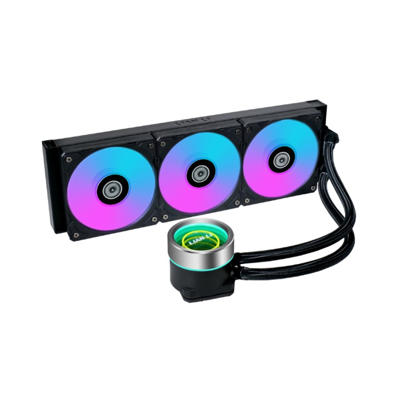 Lian Li Galahad II Trinity RGB 360mm Noir infinytech Réunion 01