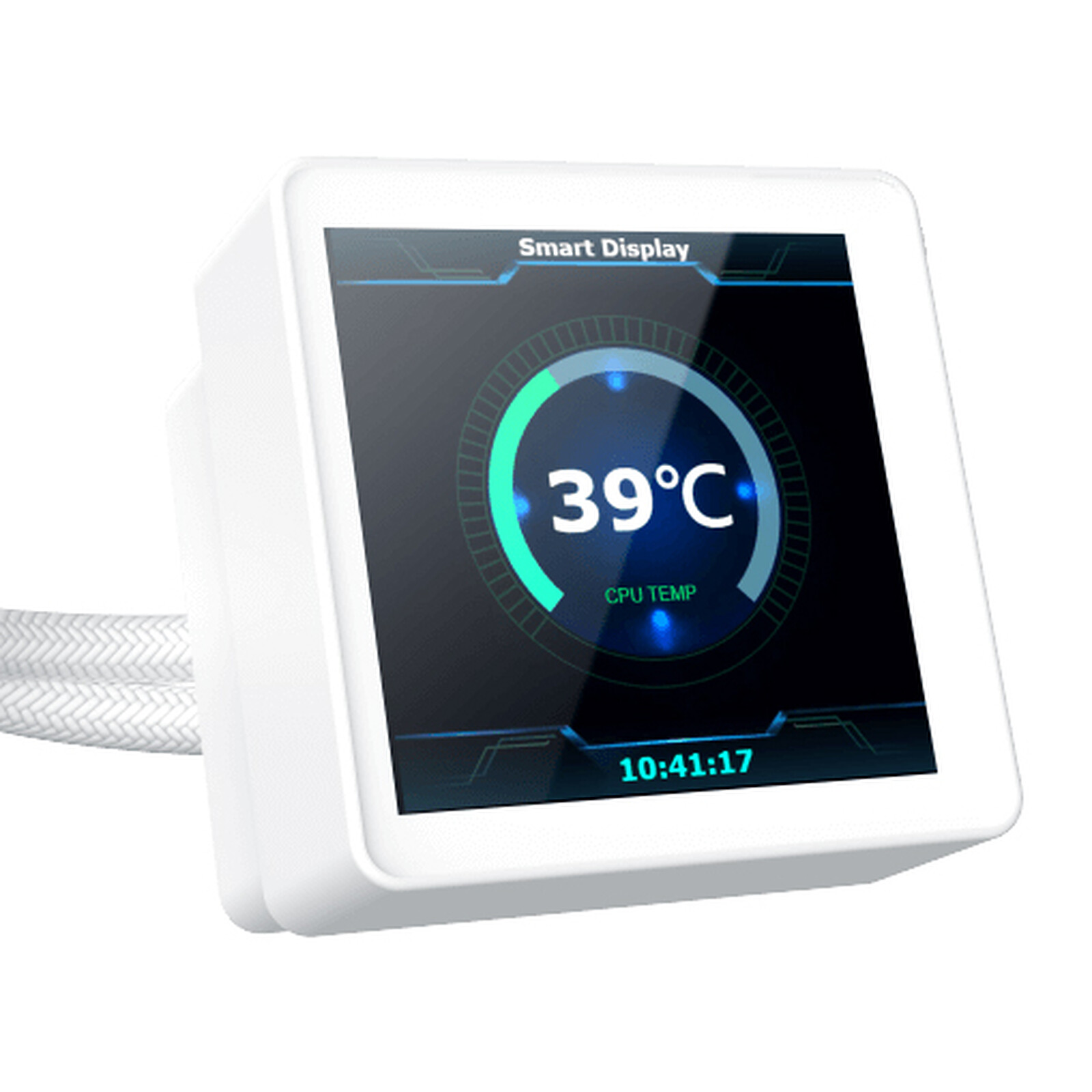 Xigmatek Connect RGB 360mm Blanc infinytech Réunion 03