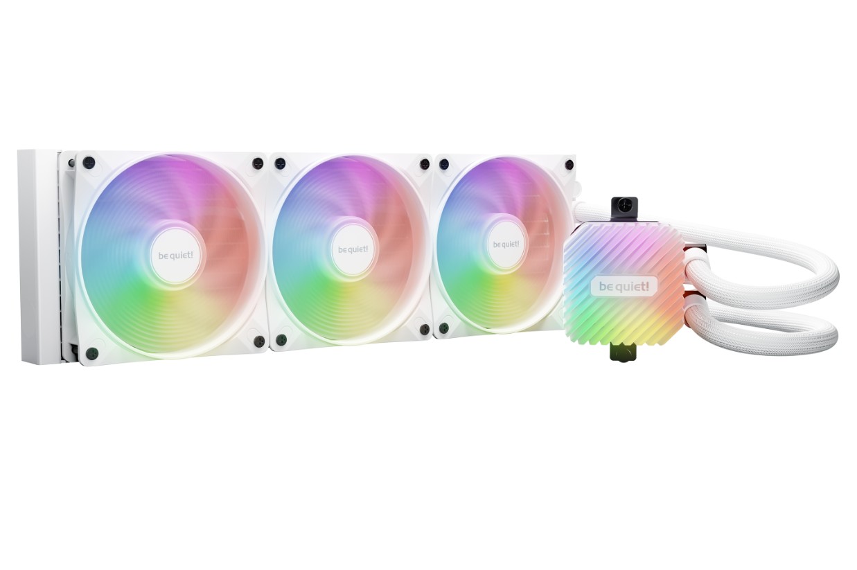 Matériels informatique BE QUIET Light Loop 360mm RGB Blanc infinytech Réunion 01