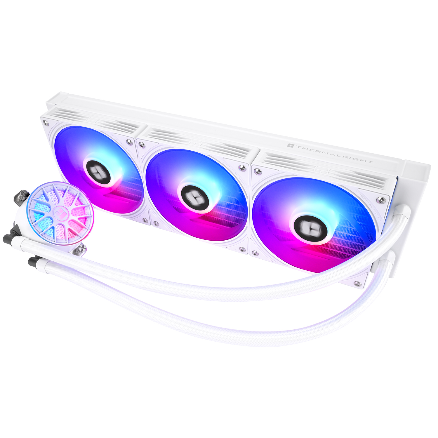 Thermalright Aqua Elite V6 RGB 360mm Blanc infinytech Réunion 03