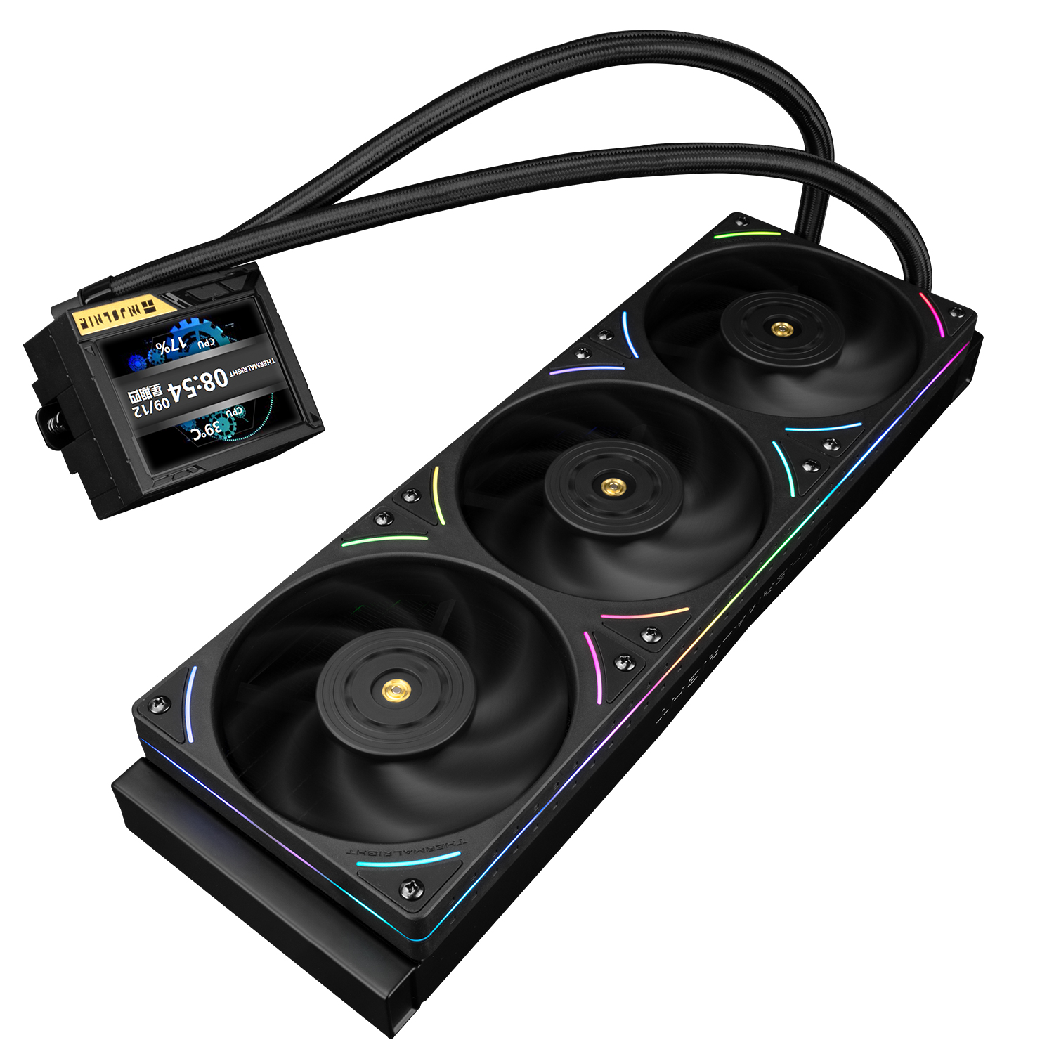 Thermalright Mjolnir Vision UB Pro RGB 360mm Noir infinytech Réunion 07