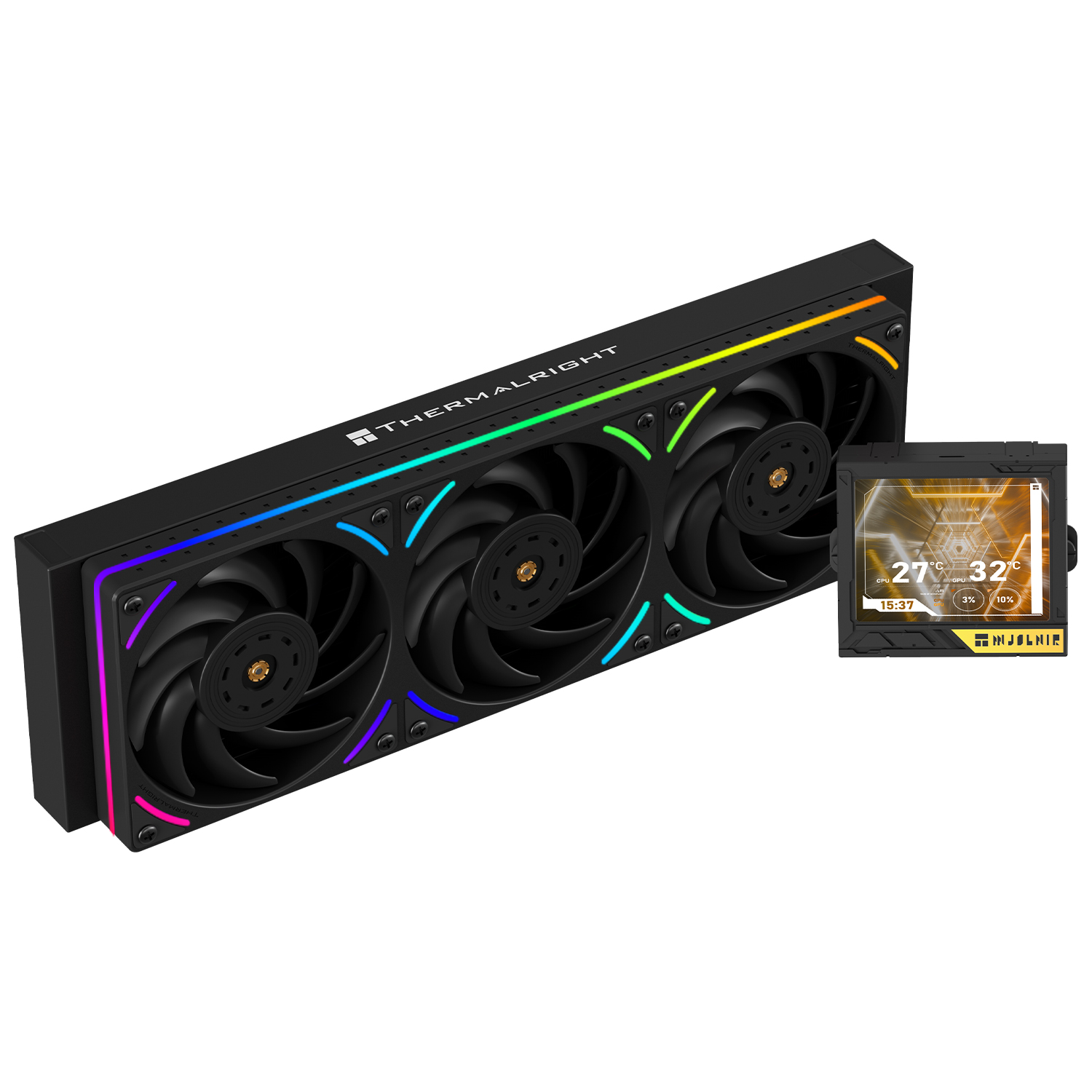 Thermalright Mjolnir Vision UB Pro RGB 360mm Noir infinytech Réunion 05