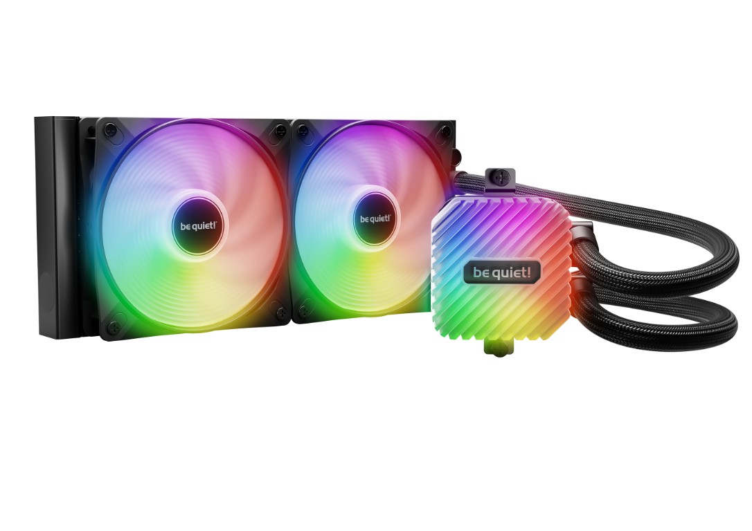 BE QUIET Light Loop RGB 240mm Noir infinytech Réunion 01