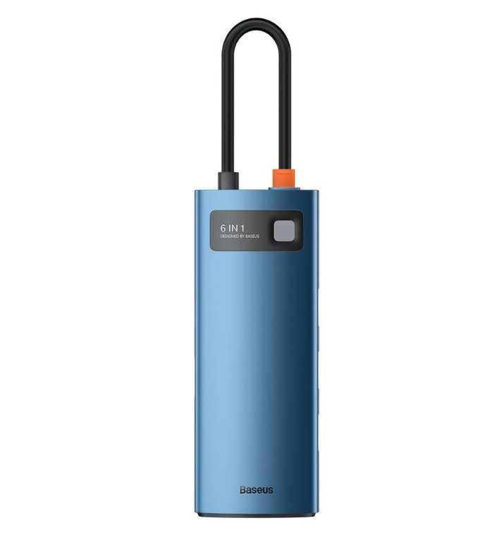 Matériels informatique BASEUS HUB USB-C 6en1 infinytech Réunion 01