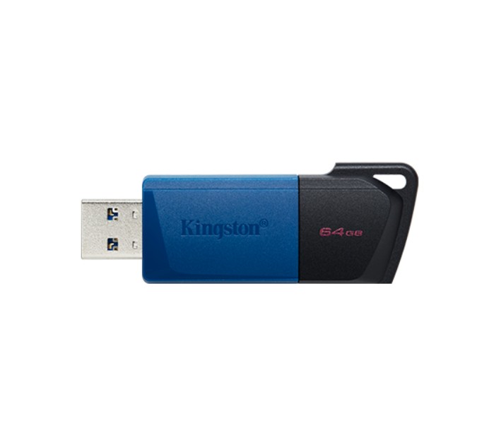 Matériels informatique clé USB 3.2 KINGSTON DataTraveler Exodia M 64Go Noir Bleu infinytech Réunion 02