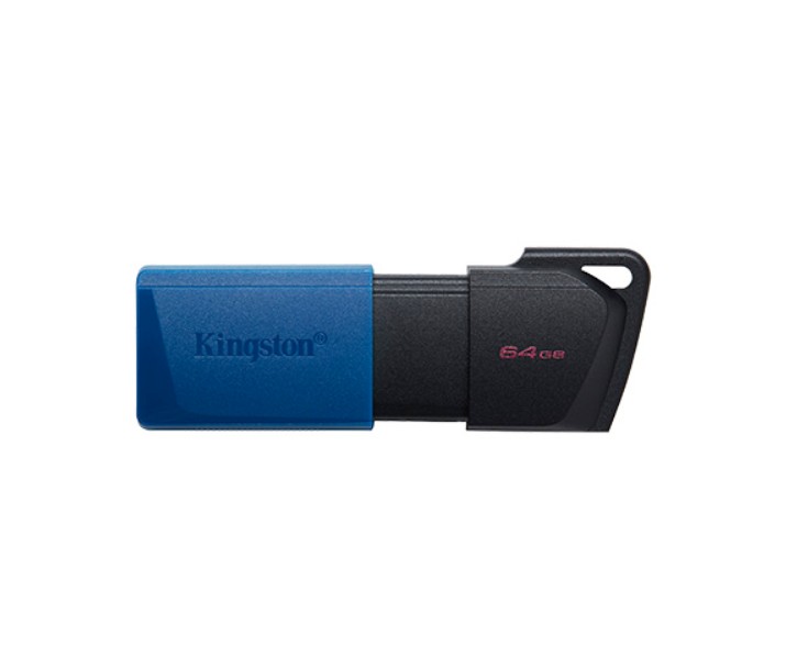 Matériels informatique clé USB 3.2 KINGSTON DataTraveler Exodia M 64Go Noir Bleu infinytech Réunion 01
