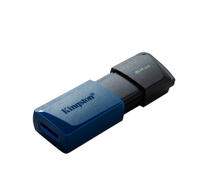 Matériels informatique clé USB 3.2 KINGSTON DataTraveler Exodia M 64Go Noir Bleu infinytech Réunion 03