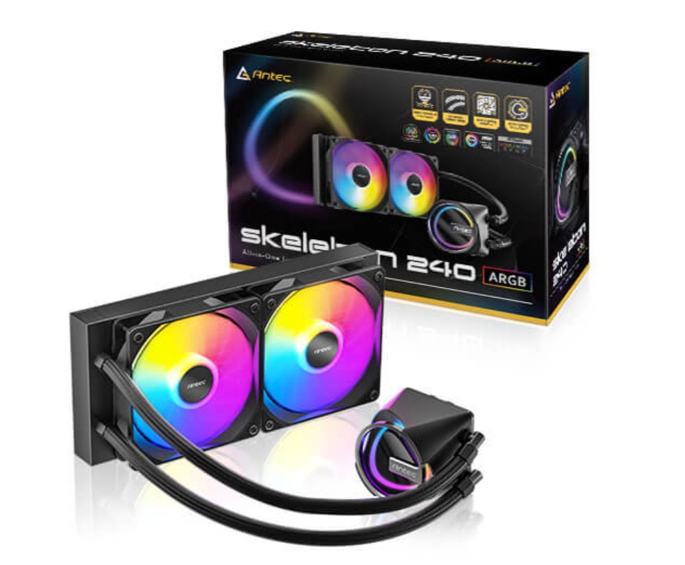 Antec Skeleton RGB 240mm Noir infinytech Réunion 04