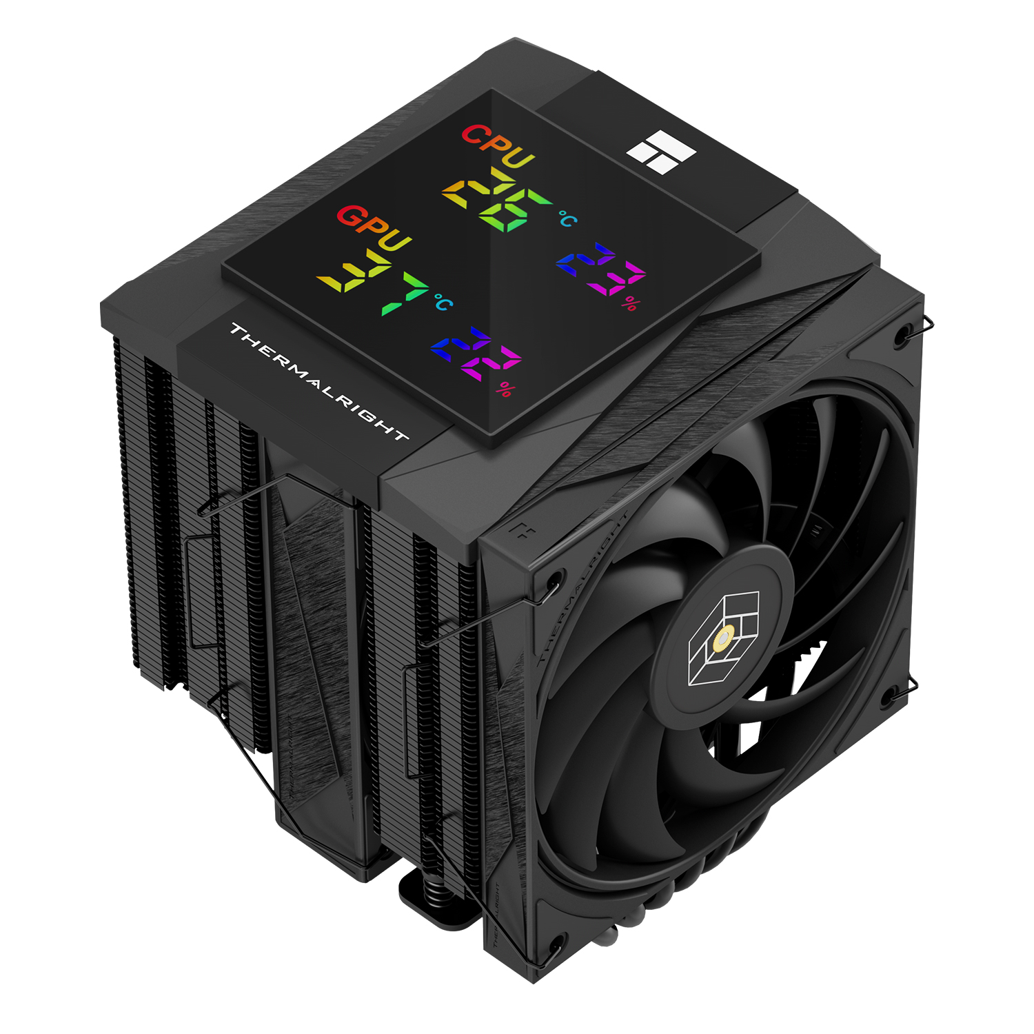 THERMALRIGHT Royal Knight 120 Digital Noir infinytech Réunion 01