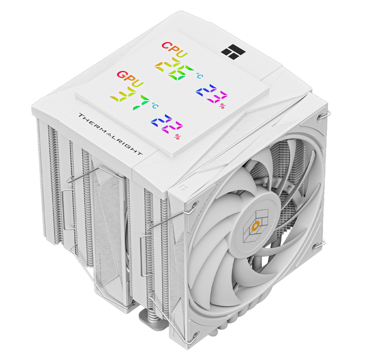 THERMALRIGHT Royal Knight 120 Digital Blanc infinytech Réunion 01