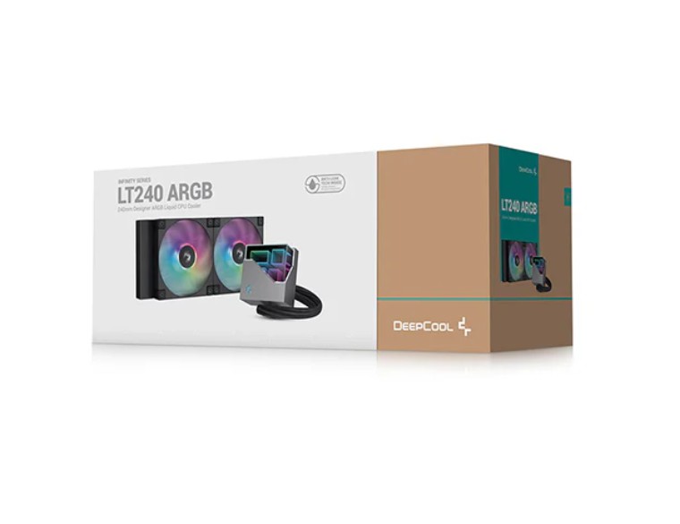 DeepCool LT240 ARGB 240mm Noir infinytech Réunion 05