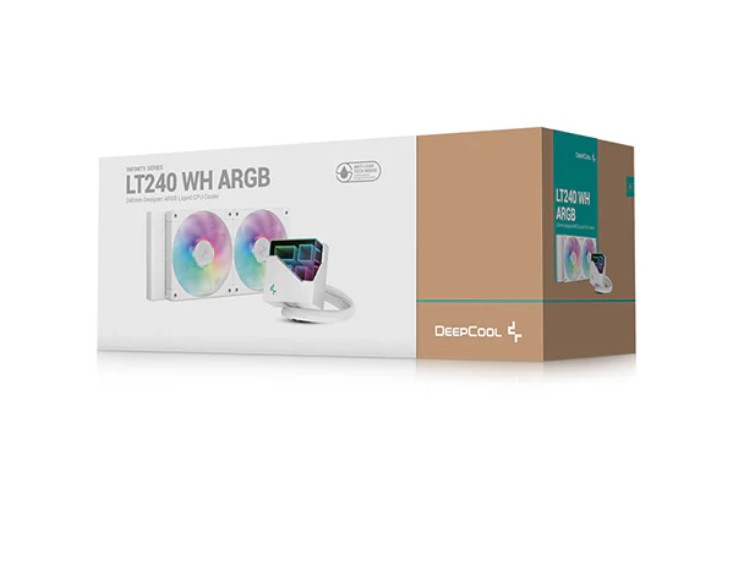 DeepCool LT240 ARGB 240mm Blanc infinytech Réunion 05