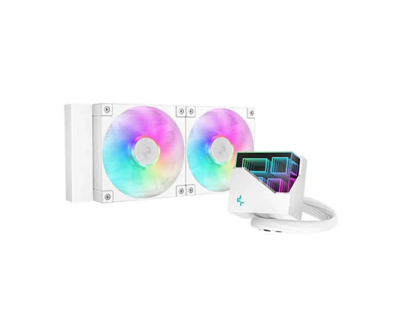 DeepCool LT240 ARGB 240mm Blanc infinytech Réunion 01
