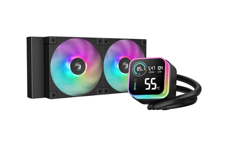 DeepCool LQ240 ARGB 240mm Noir infinytech Réunion 01