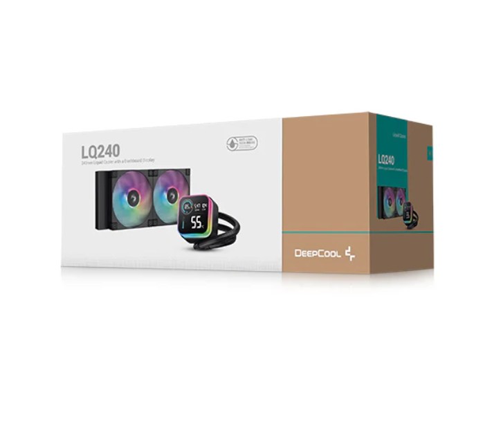 DeepCool LQ240 ARGB 240mm Noir infinytech Réunion 05