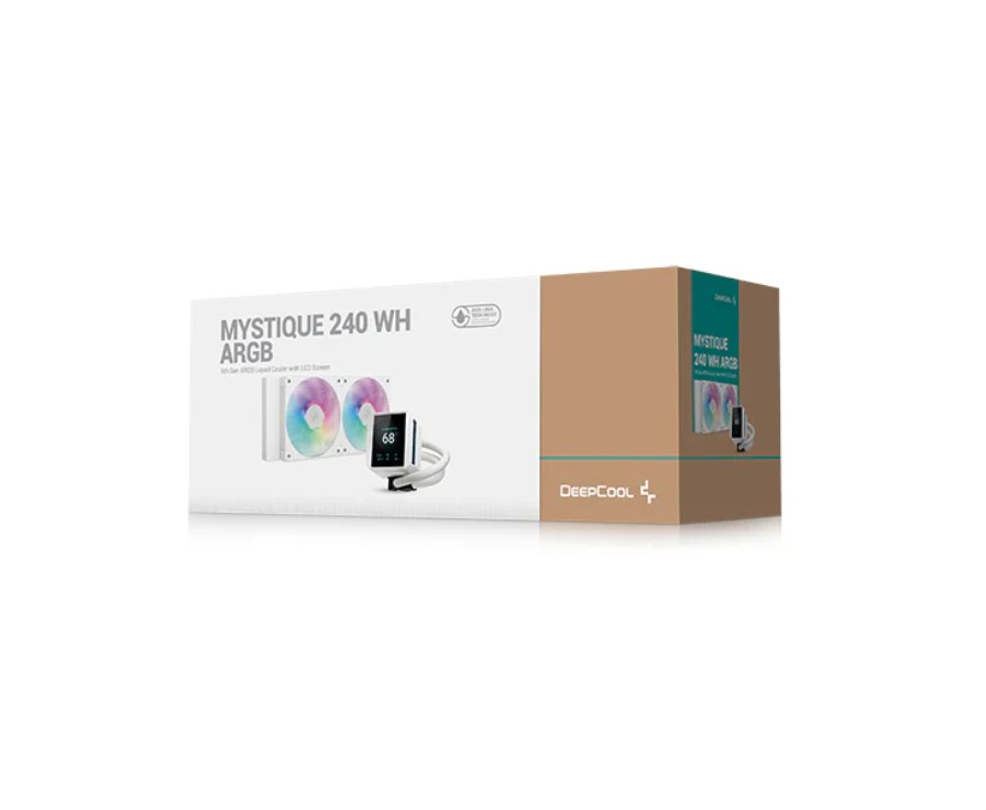 DeepCool Mystique ARGB 240mm Blanc infinytech Réunion 05