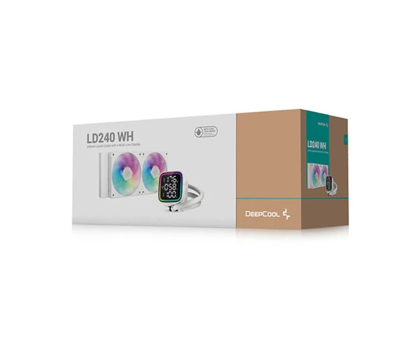 DeepCool LD240 ARGB 240mm Blanc infinytech Réunion 05