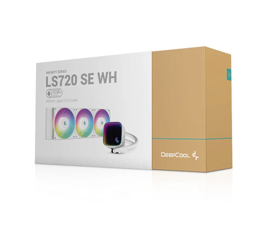 DeepCool LS720 SE ARGB 360mm Blanc infinytech Réunion 05