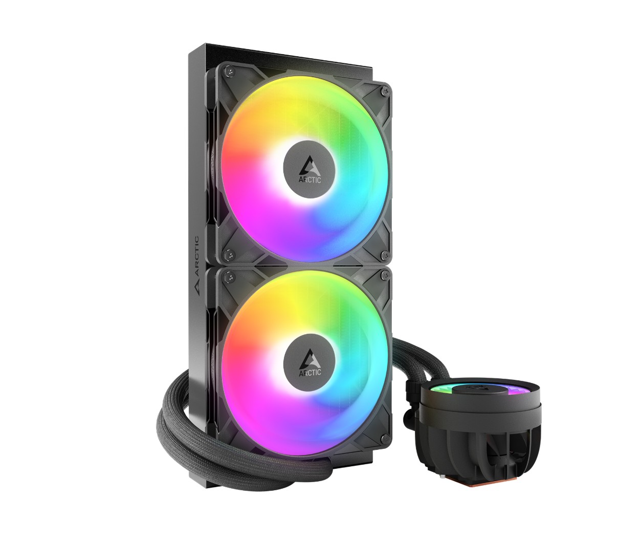 Arctic Liquid Freezer III Pro RGB 280mm Noir infinytech Réunion 02