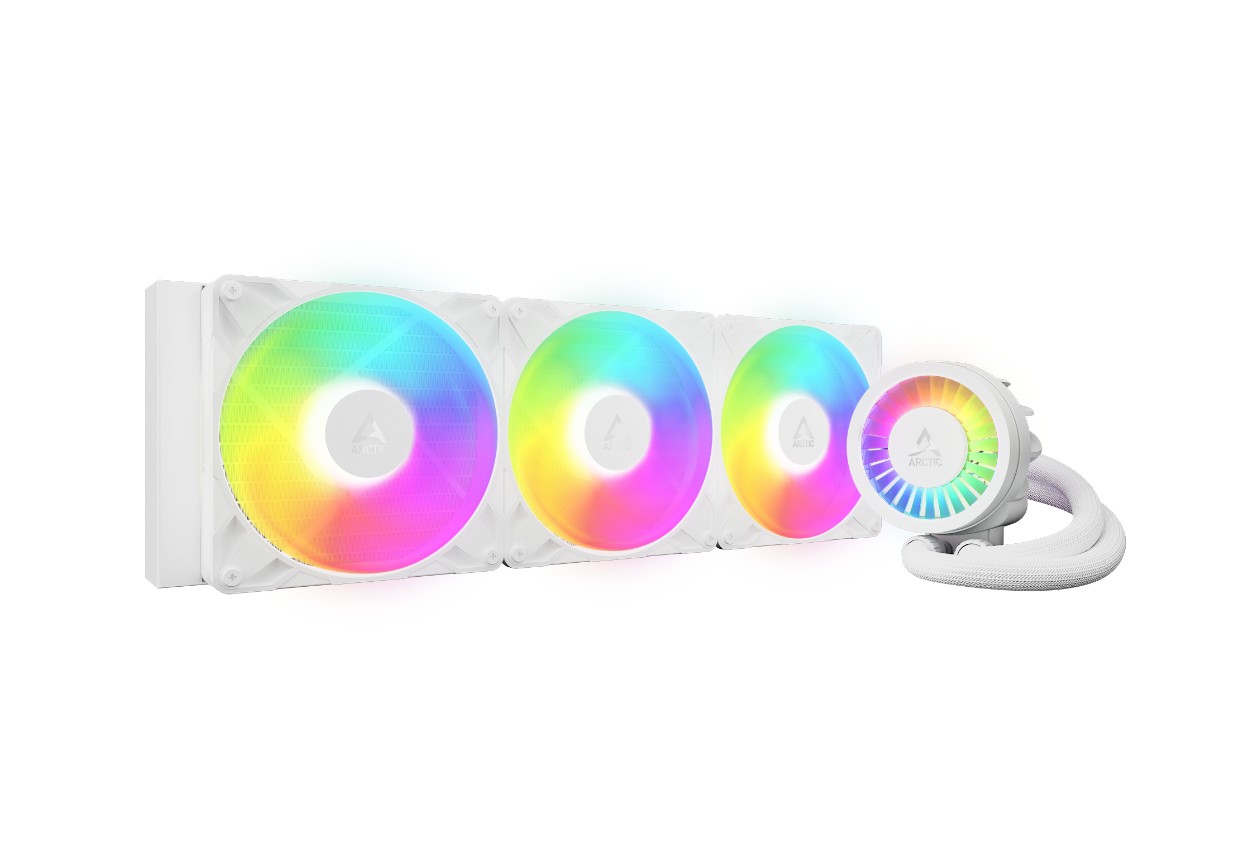 Arctic Liquid Freezer III Pro RGB  420mm Blanc infinytech Réunion 01