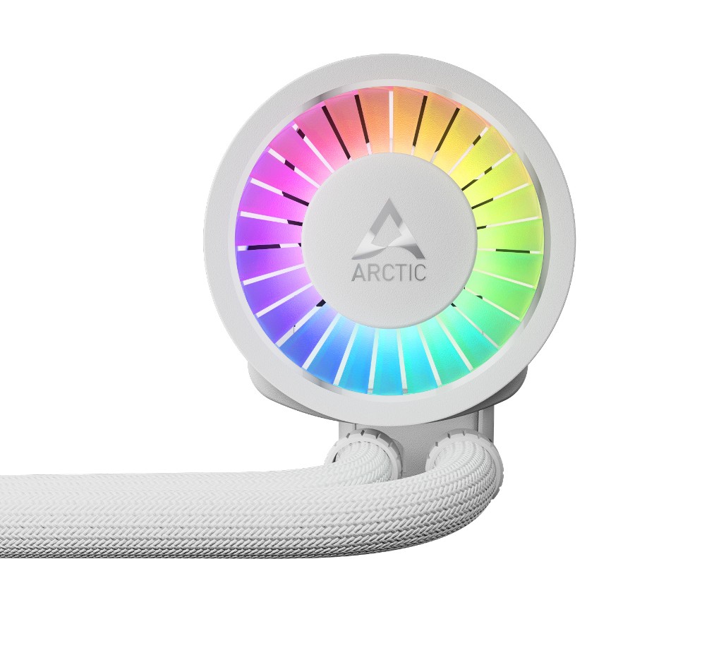 Arctic Liquid Freezer III Pro RGB  420mm Blanc infinytech Réunion 04