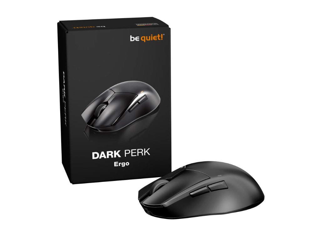 Matériels informatique souris BE QUIET Dark Perk Ergo Noire infinytech Réunion 05