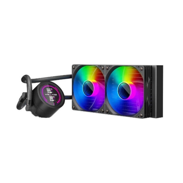 1stPlayer TS4 RGB 240mm Noir infinytech Réunion 01