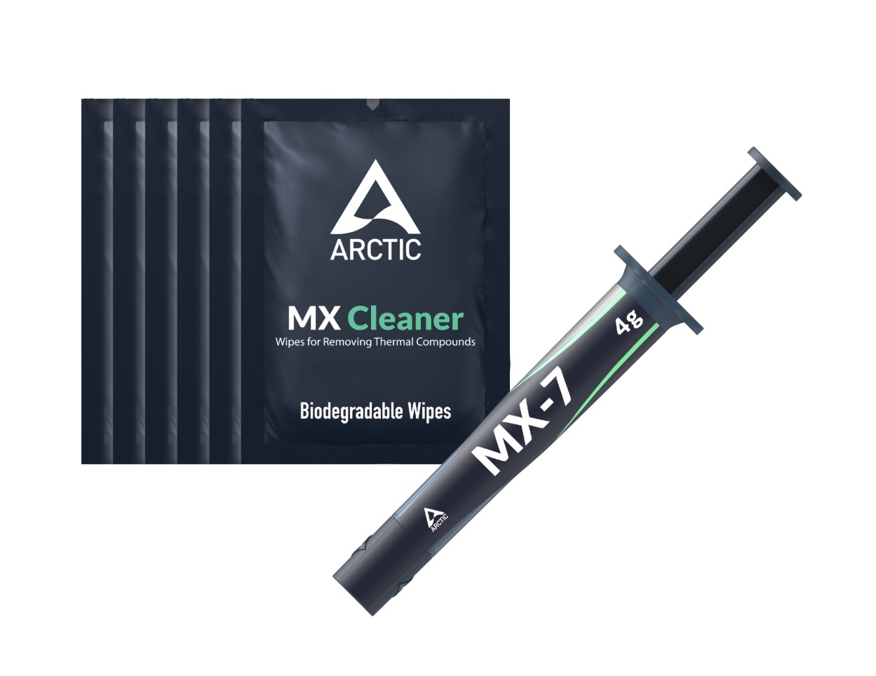 ARCTIC MX-7 4g avec nettoyants infinytech Réunion 01