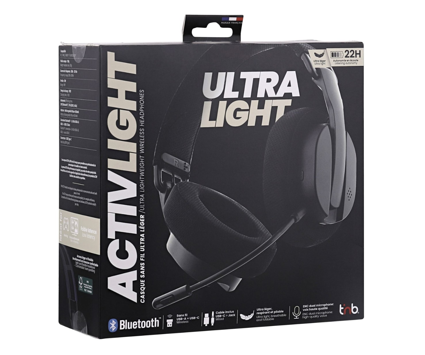 TNB ACTIVLIGHT Noir infinytech Réunion 03