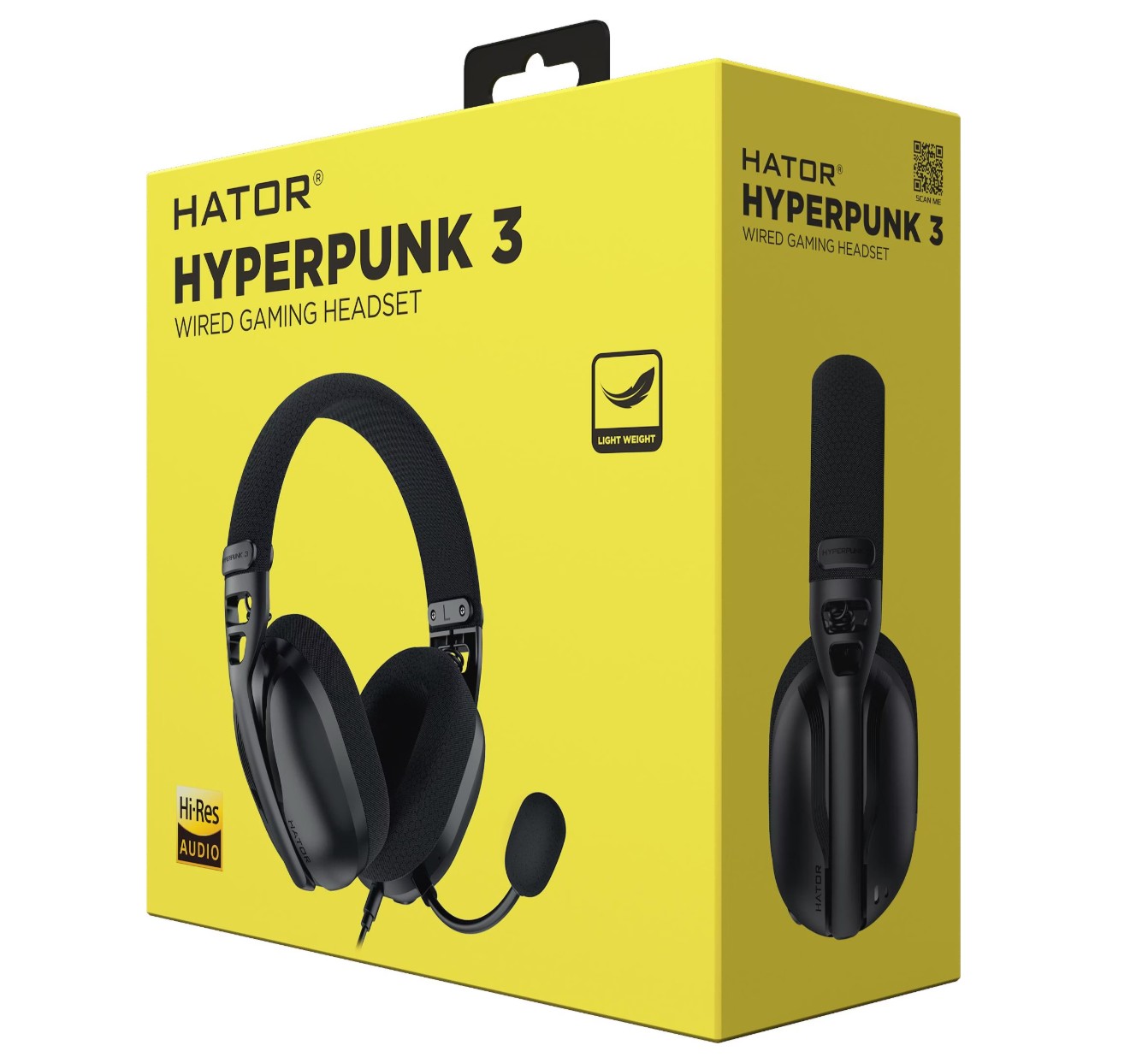 HATOR Hyperpunk 3 USB Noir infinytech Réunion 06