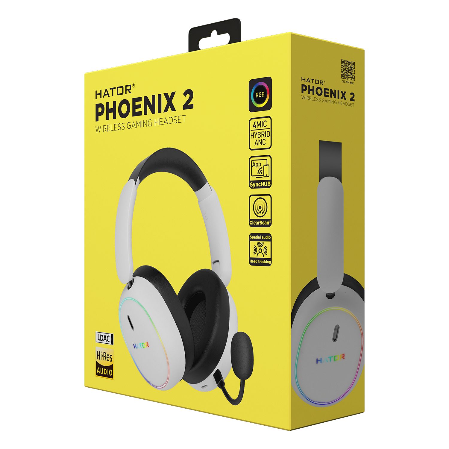 HATOR Phoenix 2 Wireless Blanc infinytech Réunion 06