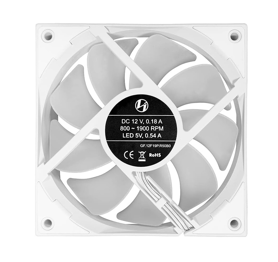 Lian Li ST RGB 12cm Blanc lot de 3 infinytech Réunion 04