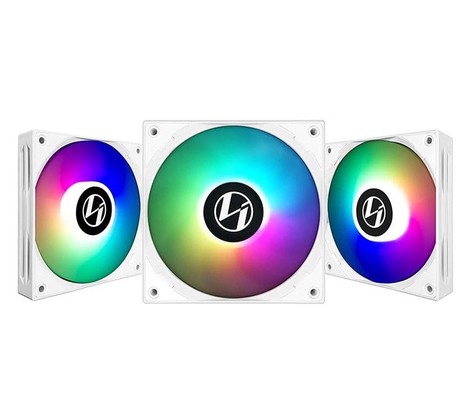 Lian Li ST RGB 12cm Blanc lot de 3 infinytech Réunion 01